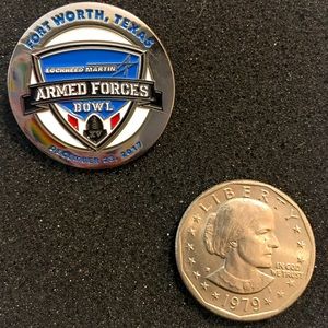 Armed Forces Bowl XV Lapel Pin